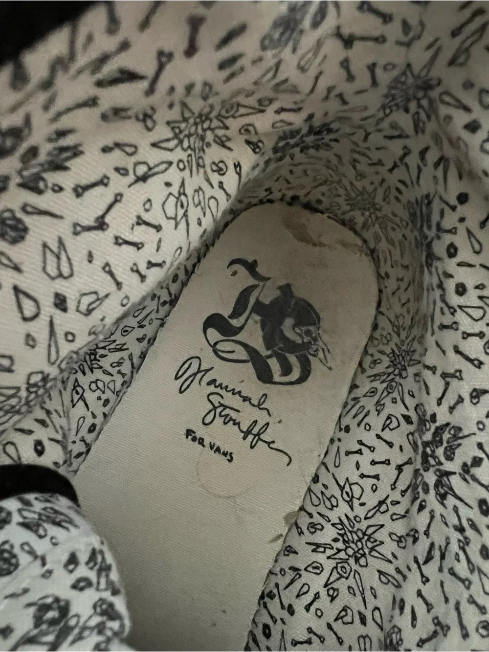 Hannah Stouffer X Vans Wellesley “Obsessive Combustion” women’s high top sneaker - Picture 8 of 8